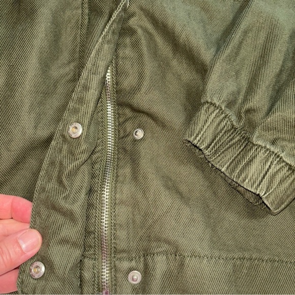Old Navy Women’s SzM Color Alpine Tundra Utility Jacket Mid Length Pockets - Picture 6 of 10